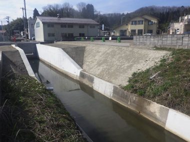 準用河川守山川改修工事