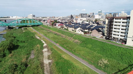 神通町地先　着工