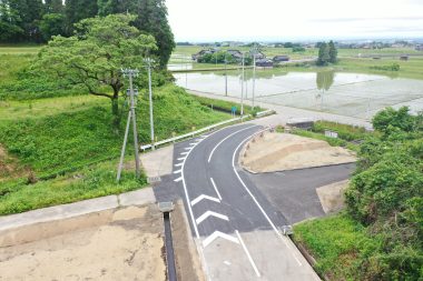 西部水道用水供給事業送水本線上野工区管路移設その2工事 完工