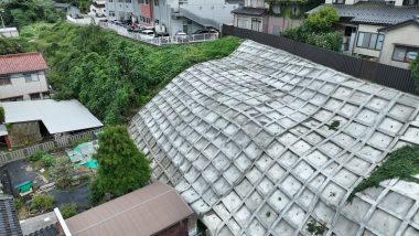 ２０２６年１０月、古国府（２）地区県単独砂防維持修繕法面工工事　完工