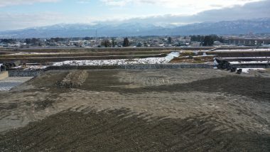 ２０２６年２月、常願寺川・日置護岸その８工事　完工